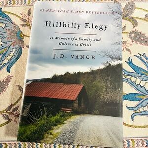 Hillbilly Elegy By J. D. Vance Hardcover Book w Dust Jacket First Edition 2016